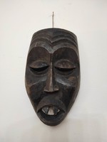 Antik afrikai patinás fa maszk Kamerun africká maska 34 Le dob 47 6731 Leértékelt