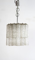 Cylindrical Murano glass chandelier (based on the design of Toni Zuccher)