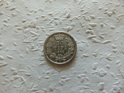 Szerbia ezüst 50 para 1915 02