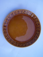 "Gránit" tányér hibátlan állapotban. Zahajszky László tervezése Jelzett. Ritka darab  ﻿d= 15,5 cm