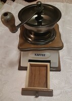 Coffee grinder with porcelain body