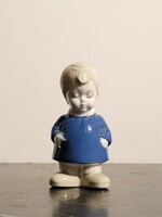 GDR porcelán kisfiú -- fiú lány