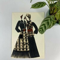Fashion/clothing design from the 70s (fringed skirt) - Deákfalvi's corner