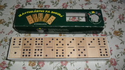 Traditional wooden dominoes, jumbo.