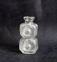 VÉGKIÁRUSÍTÁS! Pável Panek Rosice glasswork Sklo Union - retro üveg váza