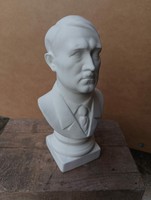 Német Birodalmi Porcelán Führer mell szobor Hitler mellszobor