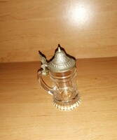 Glass jar with tin lid 7 cm (28/d)