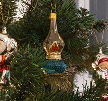Karácsonyfadísz- petróleum lámpa