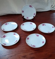 4963 - Kispesti porcelán desszertes tányér