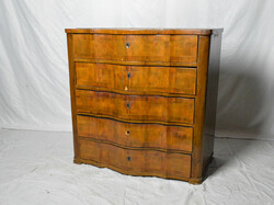 Antique bieder chest of drawers with 5 drawers