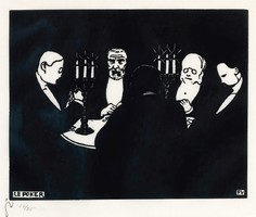 Félix Vallotton - Póker - reprint