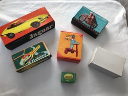 Old toy collection, jaguar, roli zoli, chirping chick, helicopter