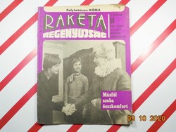 Old retro newspaper rocket novel magazine 1979. December 18. For his birthday