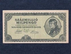 Háború utáni inflációs sorozat (1945-1946) 100 millió Milpengő bankjegy 1946 (id63873)