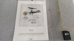 (K) malev calendar john p. Holmes' pedal flying apparatus 1889 (flight)