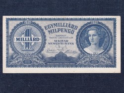 Háború utáni inflációs sorozat (1945-1946) 1 milliárd Milpengő bankjegy 1946 (id57647)