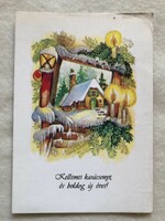 Régi Karácsonyi képeslap                                  -3.