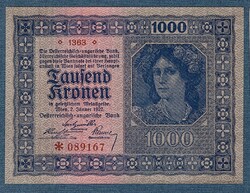 1000 Korona 1922 version without watermark aunc