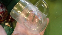 1 retro, elephant, glass cup, child size, in undamaged condition.