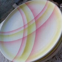 5 small design porcelain plates