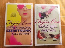 Fejős éva books. 2 pieces new, unopened in one. HUF 2900 for 2 pieces together.