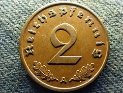 Németország Horogkeresztes 2 birodalmi pfennig 1938 A (id73039)