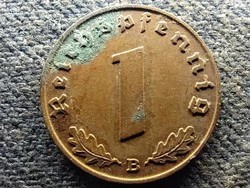Németország Horogkeresztes 1 birodalmi pfennig 1939 B (id73009)