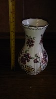 Zsolnay pillangós váza nagyon szép fénnyel, hibátlan, 18 cm jelzett
