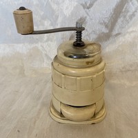 Antique vinyl coffee grinder