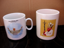 Pope Benedict commemorative mugs