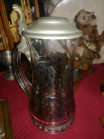 Liquidation of the collection of glass beer kegs with tin lids
