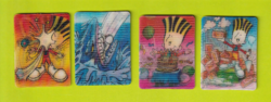 Chipicao - magical 3d card, sticker - 2000 - 4 pcs