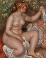 Pierre-Auguste Renoir - Fürdés után - reprint