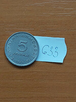 30 FT / DB GÖRÖG 5 DRACHMA 1978 ARISZTOTELÉSZ   633