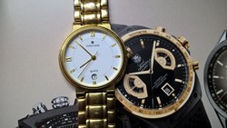 (Fq8) nice classic swiss quartz structured junghans suit watch(s)