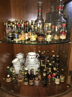 Mini italos üveg gyűjtemény