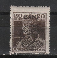 Megszállási bélyegek 0014 Kolozsvári felülnyomás MPIK 37  falcos