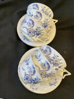 Teás csésze,art deco ,finom porcelán,kézi festés