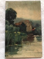 Antik képeslap  - 1917               -3.