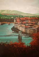 Budapest - oil painting