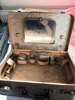 'Antique' travel shaving set