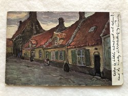 Antique, old postcard -3.