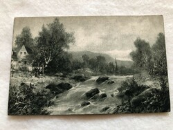 Antique old w.R.B. Vienne postcard - postal clearance -3.