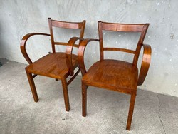 Curiosity! Special art deco chairs with armrests. Lajos Kozma circa 1920.
