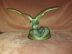 Turul, bronz szobor, 2159 gr