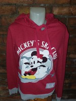 Disney kapucnis piros pulóver (S)