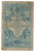 1 forint / gulden 1888 2. eredeti tartás