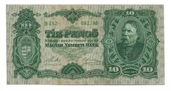 10 pengő 1929 eredeti tartás