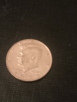 Rare 14k gold Kennedy half dollar commemorative coin 1993
