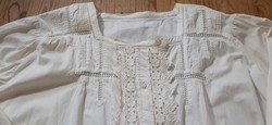 Old hand-embroidered blouse, shirt 1940s